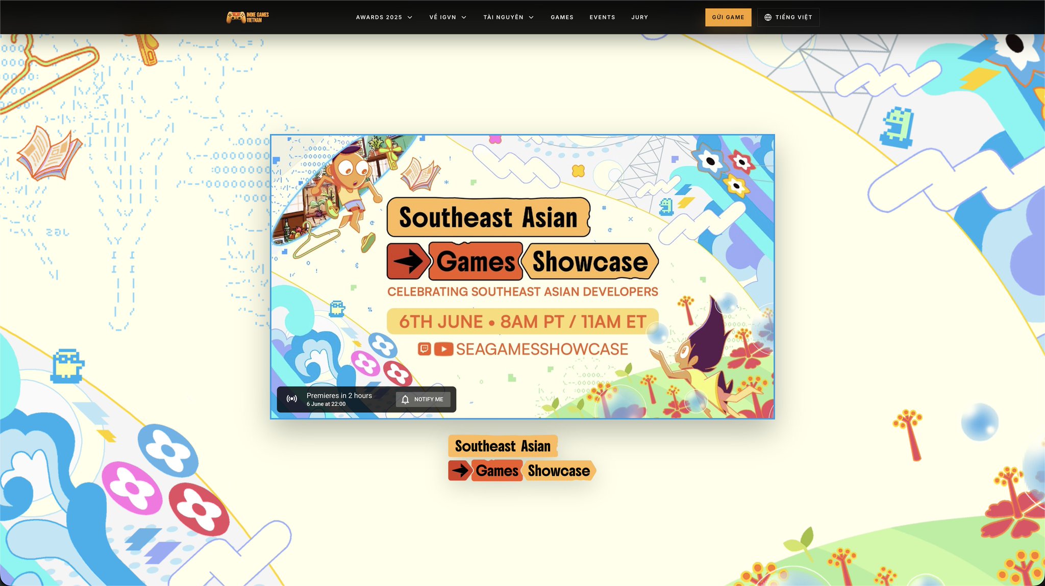 We are ready for @SEAGShowcase!