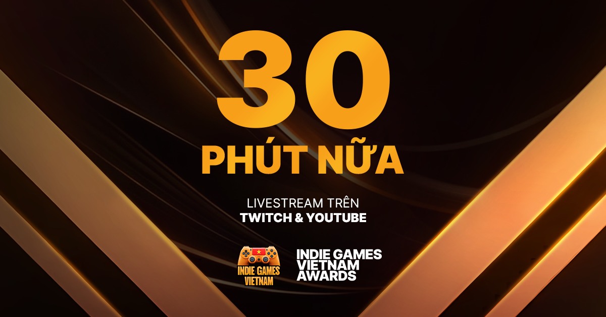 30 phút nữa thôi.