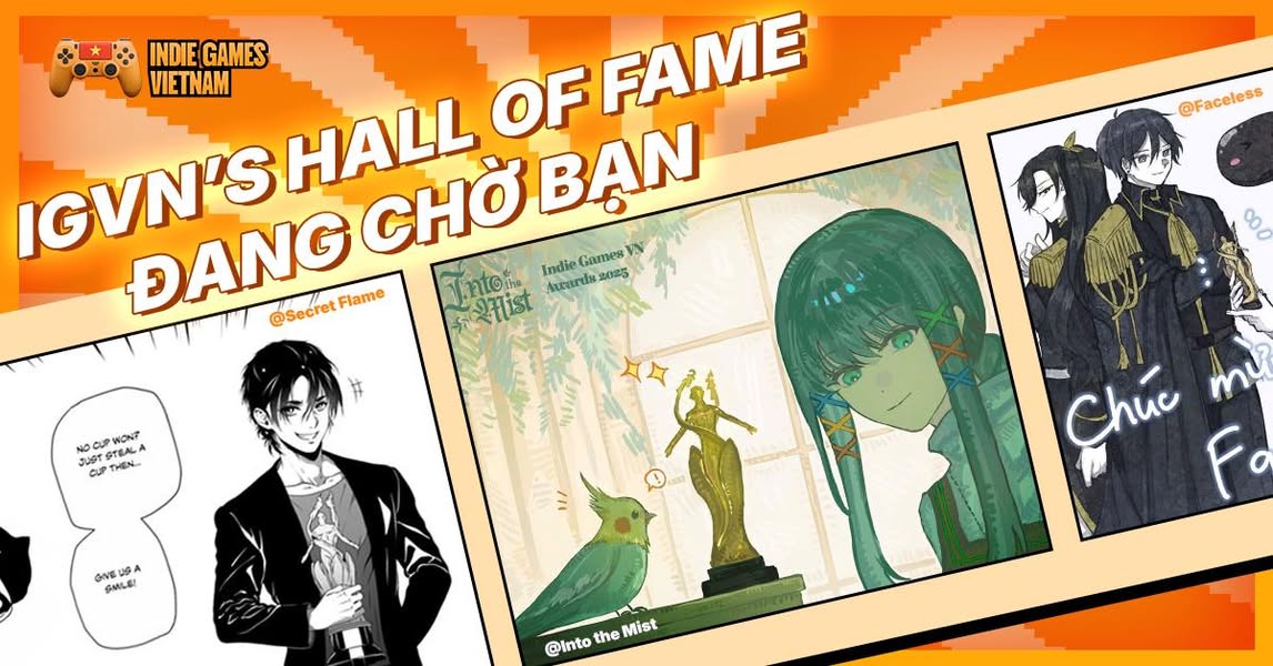 IGVN’S HALL OF FAME ĐANG CHỜ BẠN