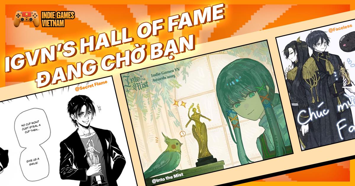 IGVN’S HALL OF FAME ĐANG CHỜ BẠN