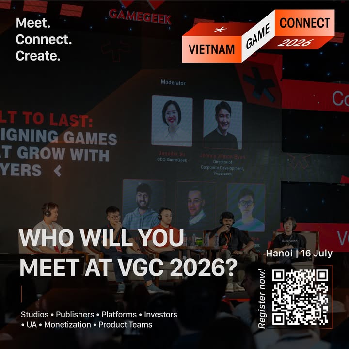 VGC 2026 CHÍNH THỨC TRỞ LẠI - CƠ HỘI GẶP GỠ DÀNH CHO TẤT CẢ NHỮNG AI ĐANG BUILD & SCALE GAME TẠI VIỆT NAM