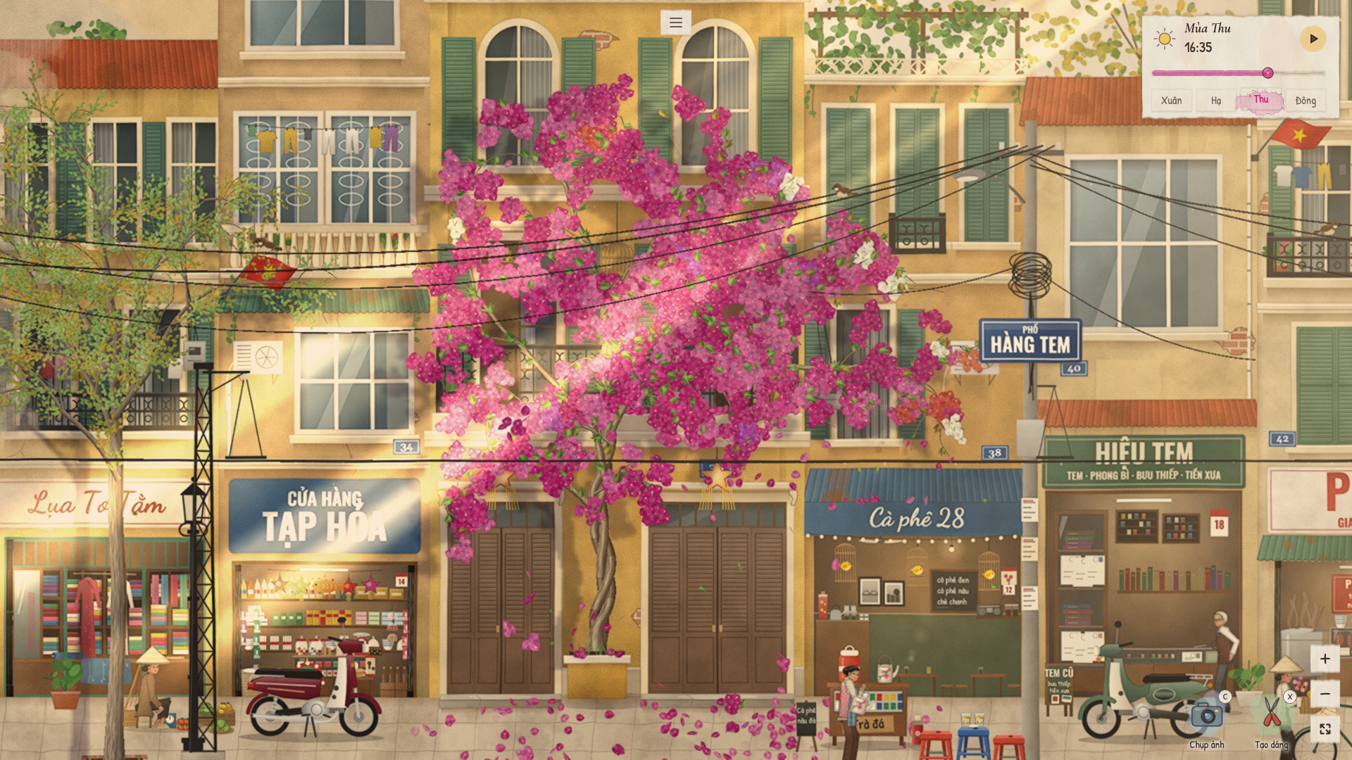 Hoa Giấy — Bốn mùa phố cũ