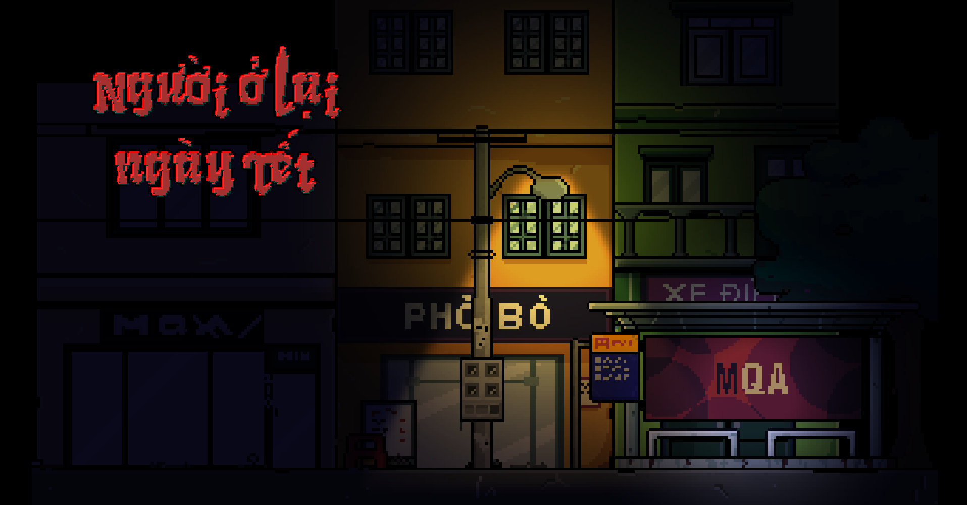 Người ở lại ngày Tết