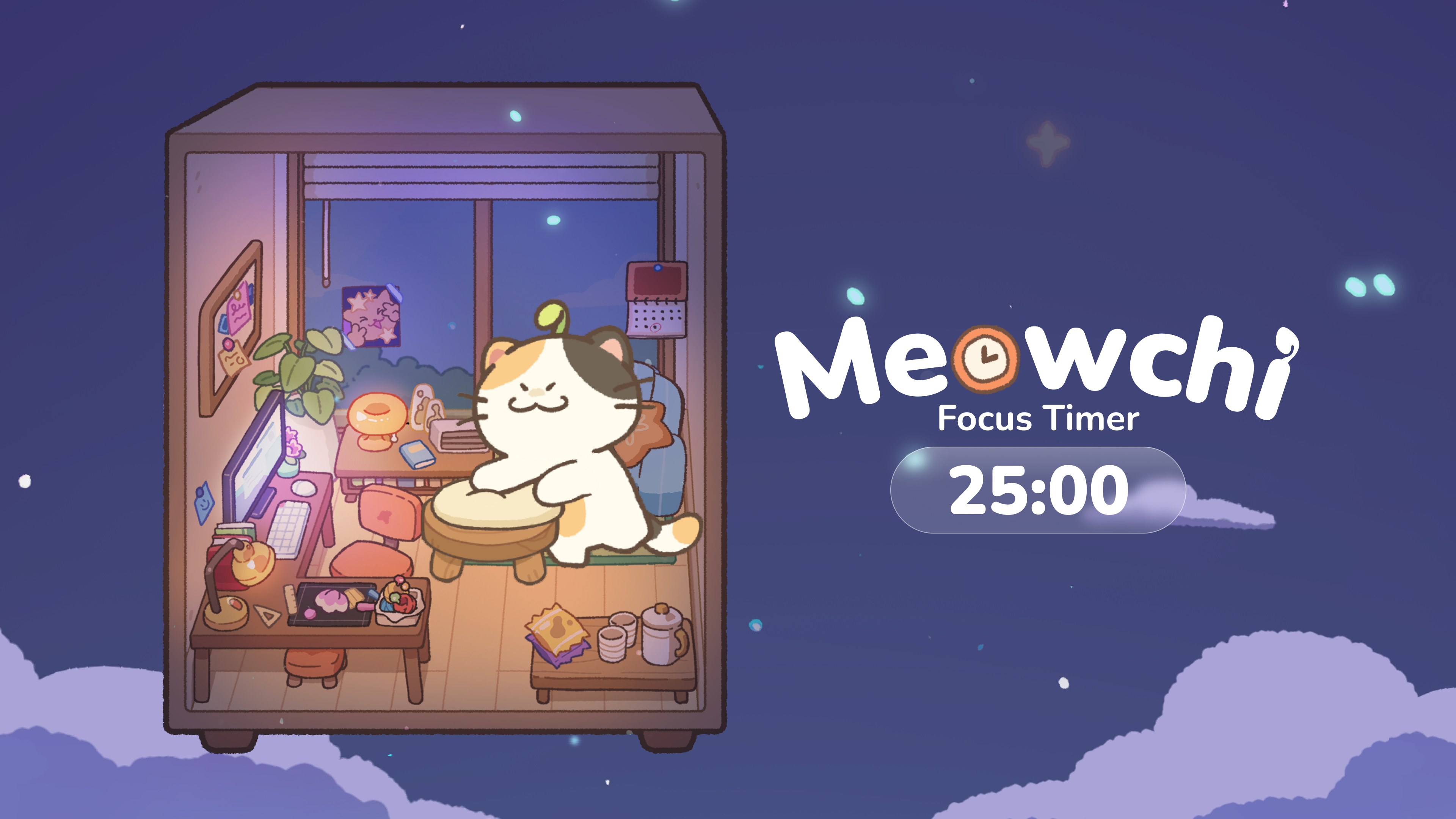 Meowchi: Focus Timer